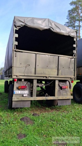 Przyczepa 2-os. D-616 AUTOSAN (ład. 11 500 kg) 